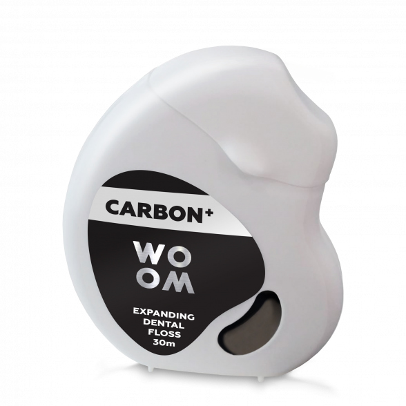 CARBON<sup>+</sup><br> <strong>Expanding Dental Floss</strong><br><br><br>